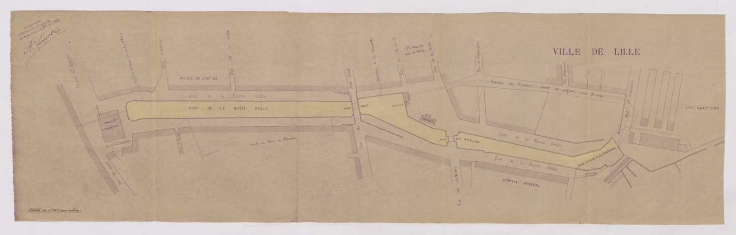 Délibération n°2310 - Amélioration du canal de la Deûle et construction d'un nouveau port fluvial. Demande de déclaration d'utilité publique.