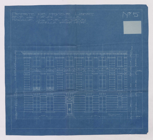 96 rue de Douai, angle rue de Trévise.