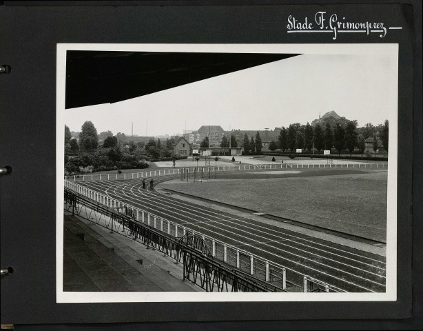 Stade Grimonprez, allée des Marronniers