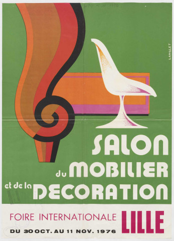 Foire internationale de Lille. Salon du mobilier et de la décoration