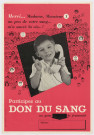 Don du sang.