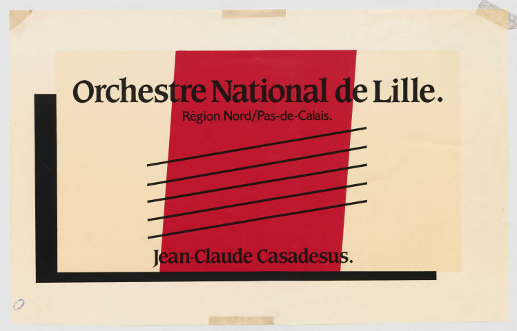 Orchestre National de Lille. Jean-Claude Casadessus.