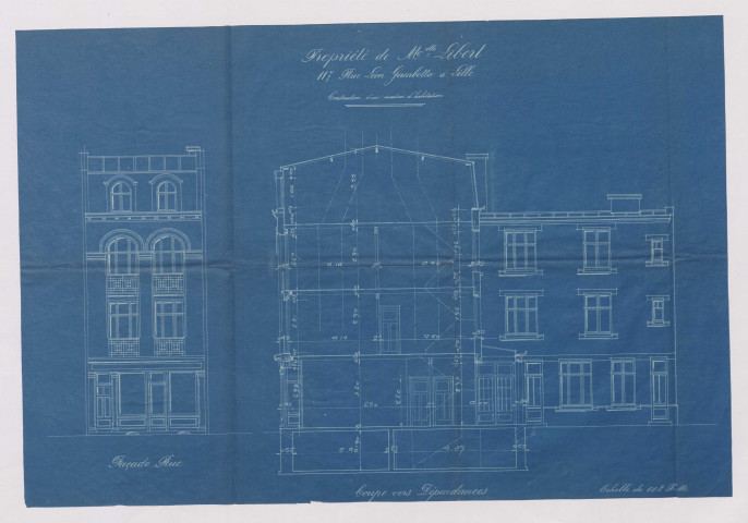 117 rue Léon Gambetta.