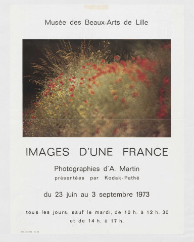 Musée des Beaux-Arts. Image d'une France. Exposition de photographies.