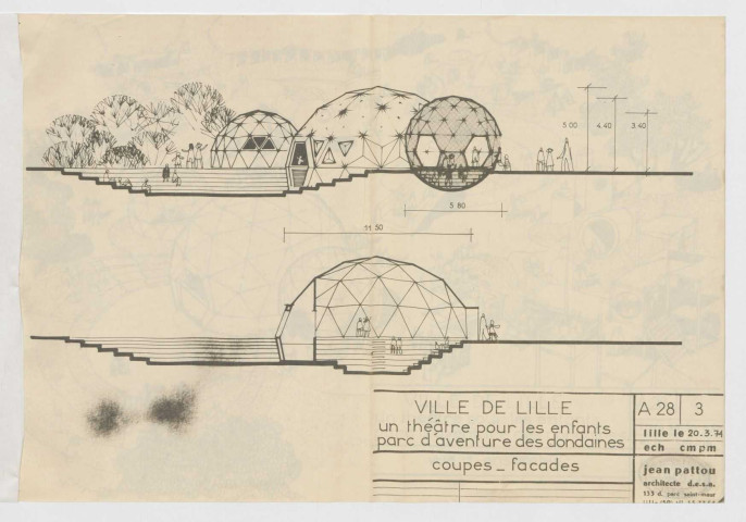 Théâtre pour enfants. - Examen du projet.