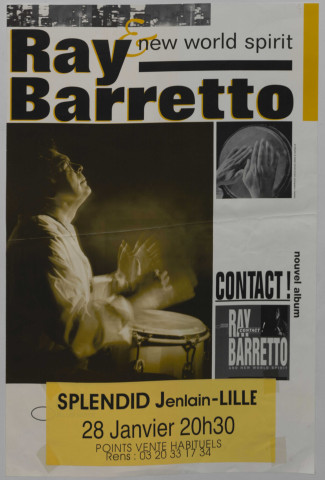 Le Splendid. Concert Ray Barretto et new world spirit.