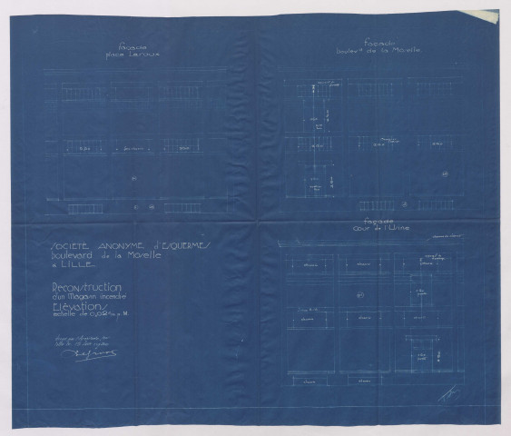 Place Leroux de Fauquemont, angle 1 boulevard de la Moselle.