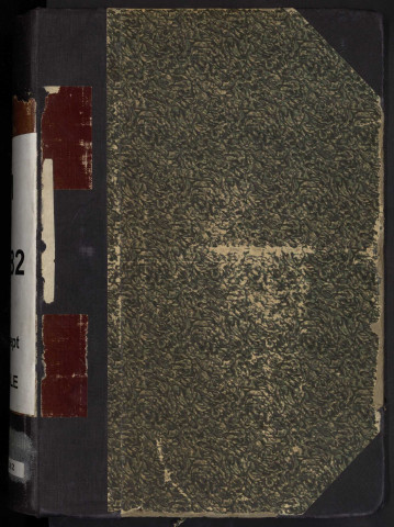 1882 du 7 septembre au 31 décembre + table