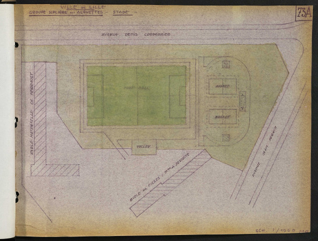 Stade du Moulin des Alouettes, avenue Denis Cordonnier