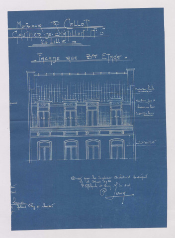 6 rue Gauthier de Châtillon.