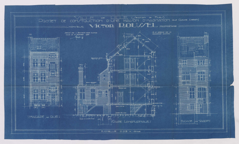 40 rue Claude Lorrain.
