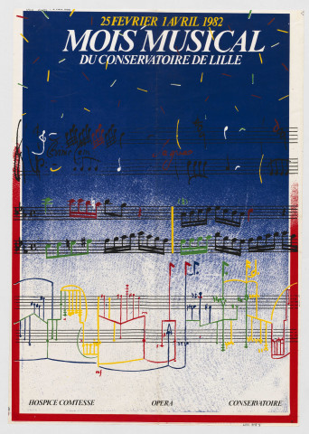 Hospice Comtesse, Opéra, Conservatoire. Mois musical du Conservatoire de Lille.