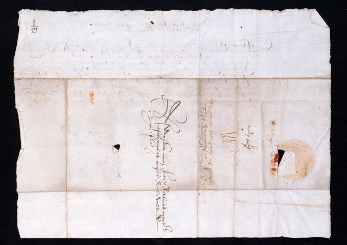Lettres de Marguerite d'Autriche à l'échevinage par la ratification des traités de Madrid et de Cambrai (17 janvier 1530).