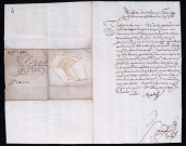 Lettres à cachet du prince de Parme accréditant le comte de Mansfeld comme gouverneur intérimaire des Pays-Bas pendant le séjour du prince aux armées (14 novembre 1591).