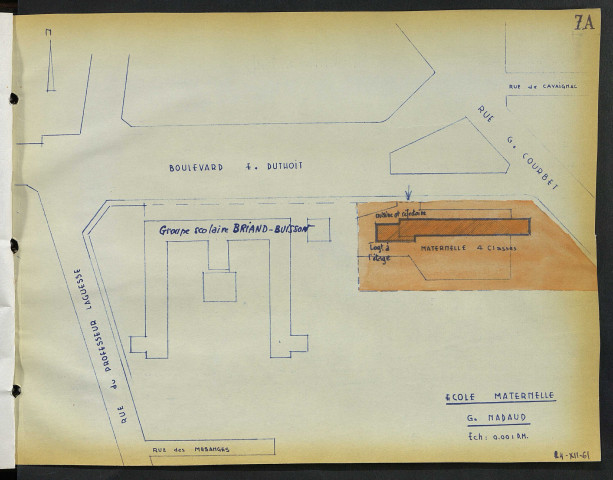 Maternelle Gustave Nadaud, boulevard Eugène Duthoit