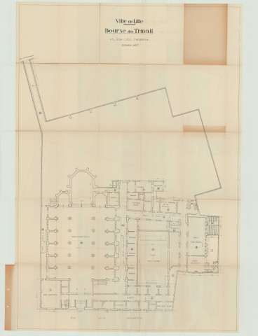 Bourse du travail (45 rue Gambetta).