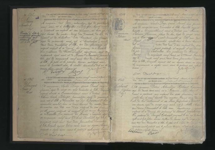 1874 du 19 mars au 05 juin