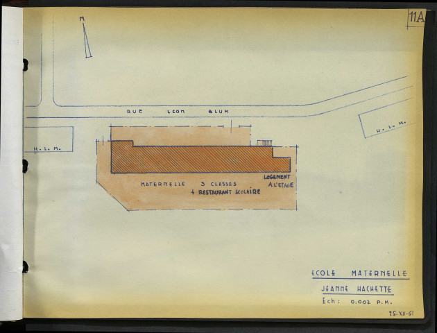 Maternelle Jeanne Hachette, rue Léon Blum