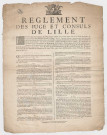 Règlement des juges et consuls des marchands de Lille