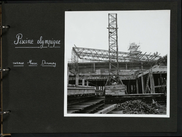 Piscine olympique, avenue Marx Dormoy