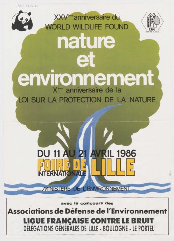 Foire internationale de Lille. Nature et environnement. 10e anniversaire de la loi sur la protection de la nature