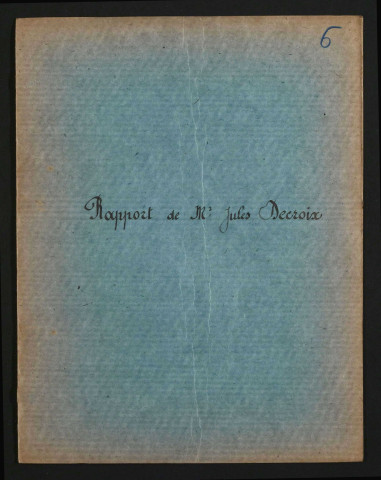 Observation prononcées par M. Jules Ducroix à la séance du 31 août 1916