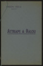Attrape à Balou