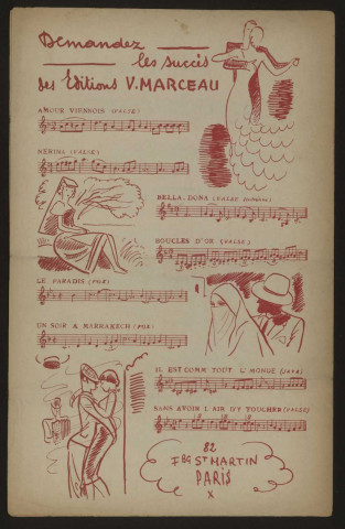 Espoir, paroles Simons et Paule Delyl, musique O. Mirandola et V. Marceau