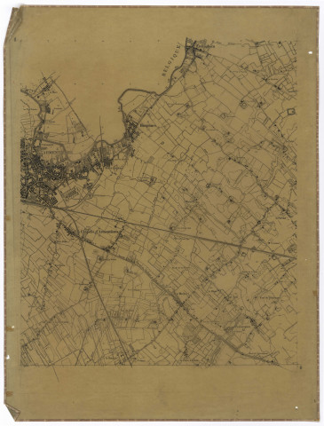 Plans généraux et d'extension de la ville de Lille, 15 pièces.
