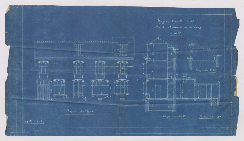 Rue Alphonse Leroy, angle du Buisson.