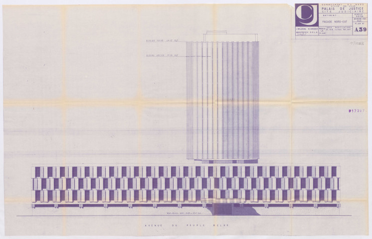 Avenue du peuple belge.