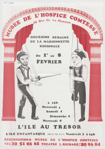 Musée de l'Hospice Comtesse. Deuxième semaine de la marionnette régionale.