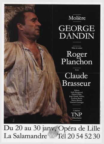 Opéra de Lille ."Georges Dandin" de Molière.