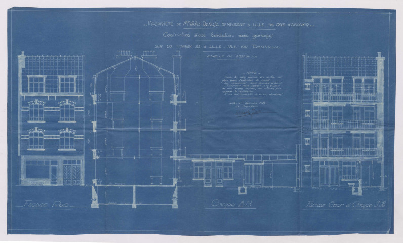 18 rue du Transvaal.