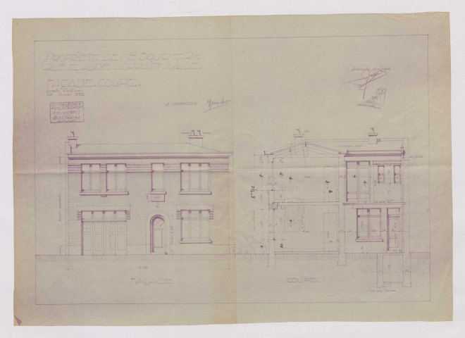 39 rue Claude Lorrain.