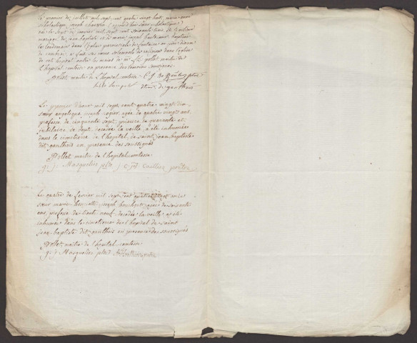 Sœurs de l'hôpital Gantois à Lille