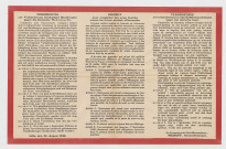 Décret concernant les actes hostiles envers les forces armées allemandes par le commandant en chef.