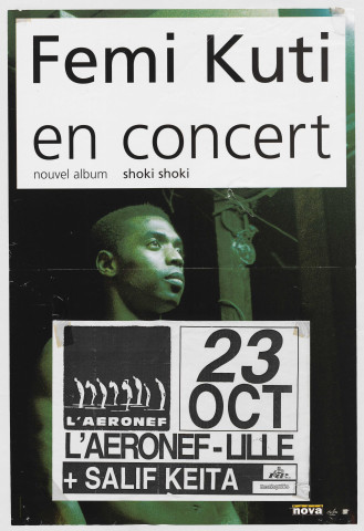 L'Aéronef. Femi Kuti en concert .
