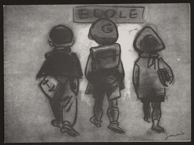 Cartes aquarellées.