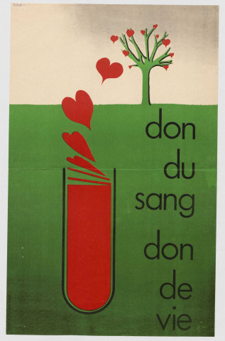 Don du sang : don de vie.