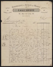 Correspondance entre Jean-Baptiste et Célerine Deplechin et Eugène et Lydie Deplechin.