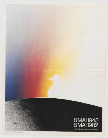 Ministère des Anciens Combattants. 8 mai 1982.