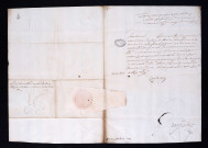 Camp d'Armentières : Lettres de créance de Léopold-Guillaume d'Autriche pour le comte d'Isenbourg et le comte du Rœulx (2 mai 1647).