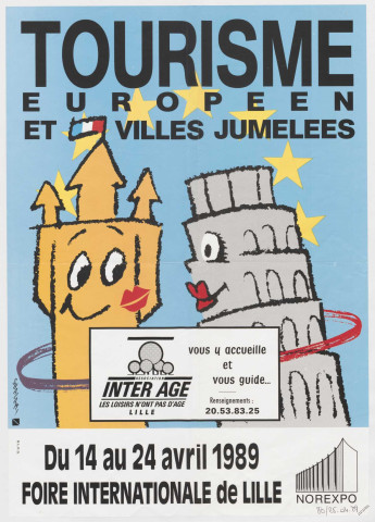Foire internationale de Lille. Tourisme européen et villes jumelées