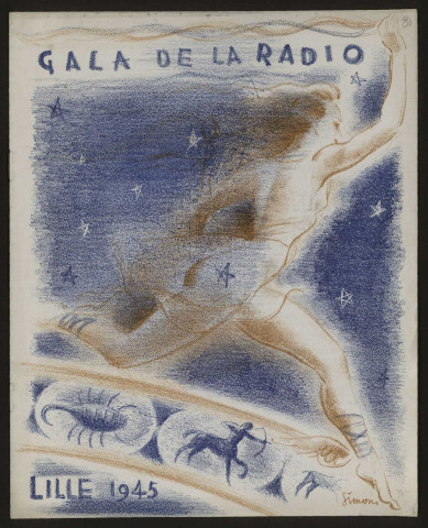 Programmes illustrés par Simons de spectacles et manifestations non réalisées par Simons