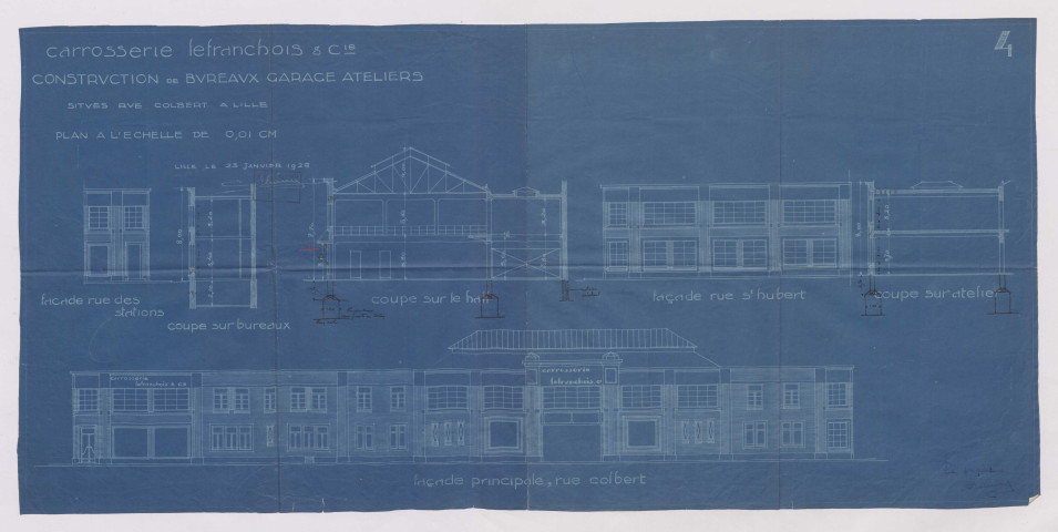 31bis rue Colbert angle rue des Stations et allée Saint-Hubert.