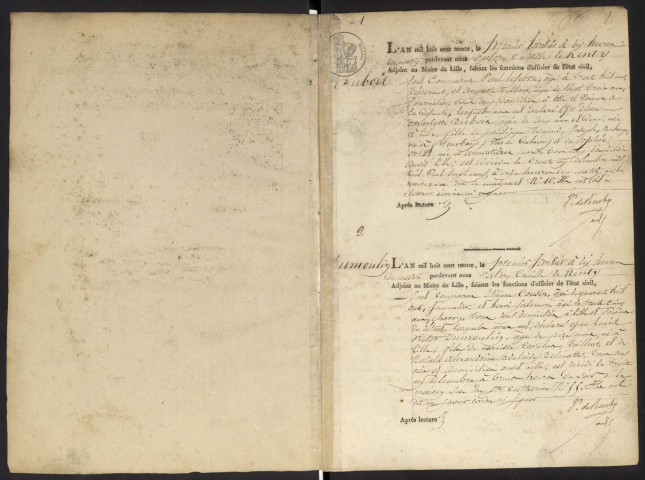 1830 du 1er janvier au 02 juin