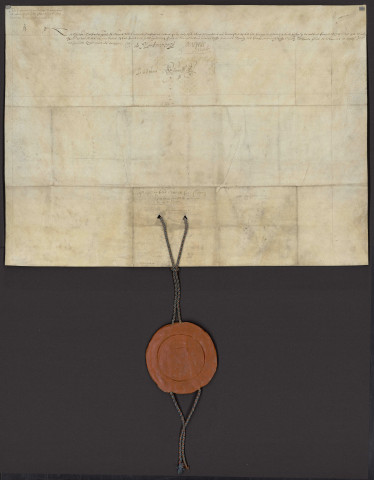 Confirmation par Albert et Isabelle du privilège de non-confiscation sur requête des Etats de la châtellenie de Lille, Douai et Orchies (23 janvier 1613).