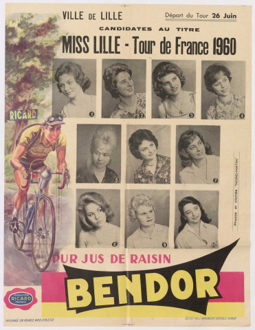 Election de Miss Lille Tour de France.