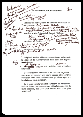 Assises nationales des Maisons de la nature et de l'environnement (MNE). (Lille)